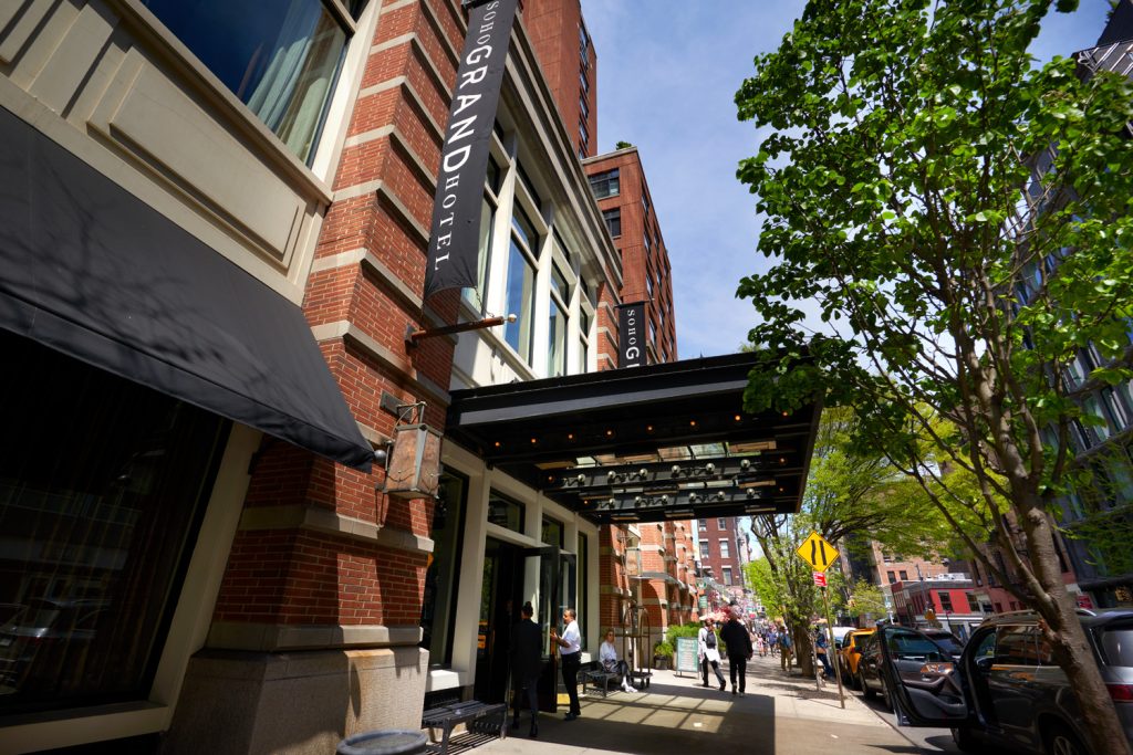 Soho Grand Hotel - Lobby entrance
