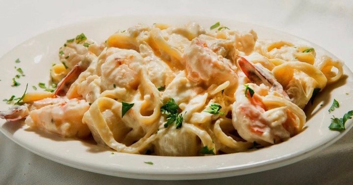 Fettucini with Shrimp